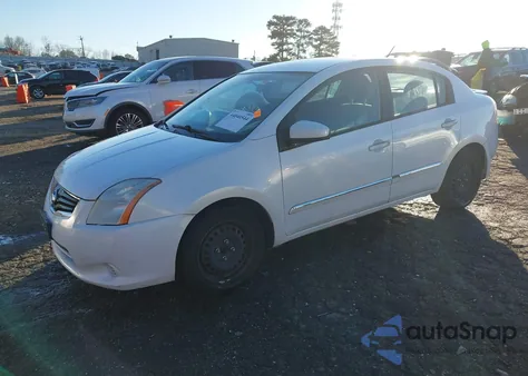 2012 Nissan Sentra 2.0 S from USA, damaged, VIN 3N1AB6AP2CL682418